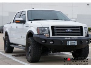 Ford F-150 Stealth Front Winch Bumper - Smittybilt XRC - Texture Black WARN M12000